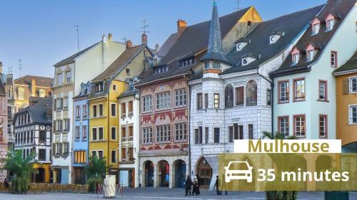 Saint-Louis Apartment | UP, proche frontière Basel, Free parking