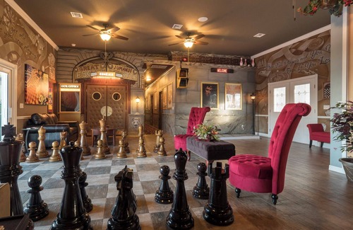 Clermont House | Up to 45 People Can Stay At This Lakefront GAME-FILLED Mansion on 10 Gated Acres