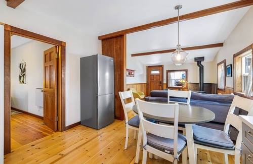 Old Town House | Updated, dog-friendly cottage with bay views, wraparound deck & EV charger