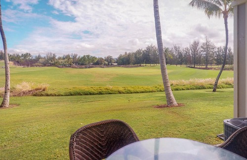 Waikoloa Condo | Updated ground-level condo with A/C, pool, & fitness center