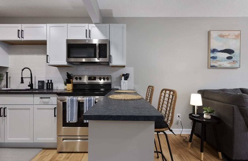Lawrence Condo | Updated Modern Lawrence Condo