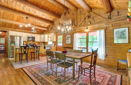 Jasper Apartment | Updated Mtn Cabin on 20 Acres w/Large Waterfall