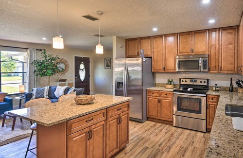 Indian Trails House | Updated Palm Coast Home, 6 Mi to Beach!