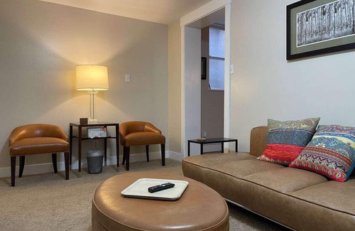 Sugar House Condo | Updated partially subterranean apartment.