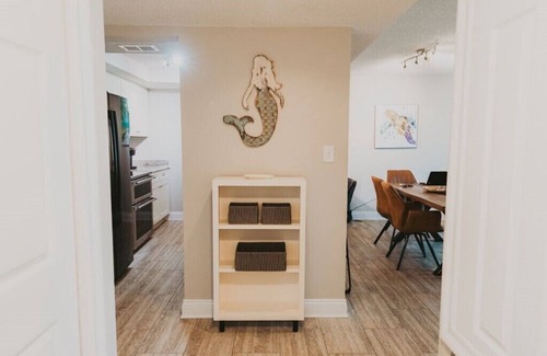 Pensacola Beach House | Updated ROOMY 3 bedroom Waterview w/Pool Sleeps 9 -Pool, Pier, Tennis/Pickleball