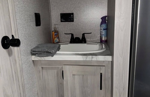 Holly Beach House | Updated RV with AC in charming Holly Beach, LA steps from the beach