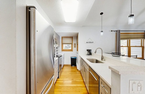 Baldy Mountain House | Updated Three-Story Home with Fast WiFi, Fireplace, & Ski Resort Views