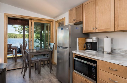 Gilmanton House | Updated Waterfront house on Lake Shell Camp, with lake views, dock & WiFi