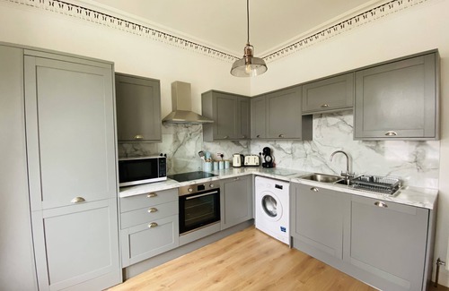 Tighnabruaich Apartment | Upper Villa, Tighnabruiach with stunning views of Kyles of Bute