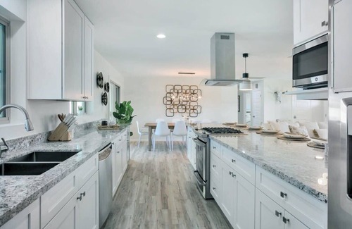 Melrose Village House | Upscale Desert Home | Heated Pool