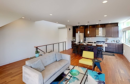 Eastlake House | Upscale Eastlake Townhome | Gourmet Kitchen, Rooftop Deck & Incredible Views