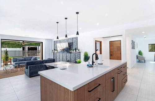 Tarzana House | Upscale Oasis with Pool, Spa & Game Room!