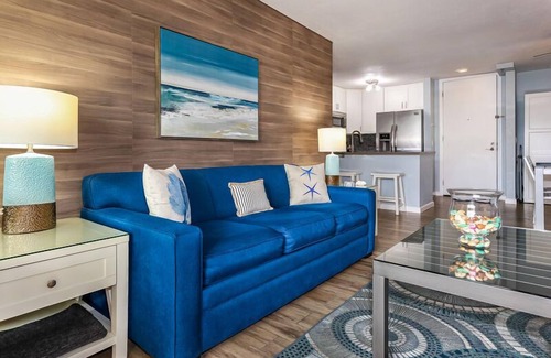 Oceanside Condo | Upscale renovated condo-Ocean view and steps to the beach! -C112 North Coast Village