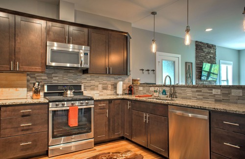 Asheville Cottage | Upstream Cottage | Near Downtown Asheville and Trails | Hot Tub and Balcony