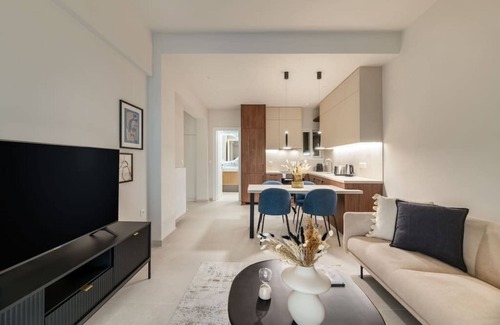 Pangrati Apartment | Urban Elegance 2BR Apartment in Pagrati