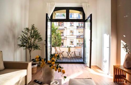 Wiesbaden Apartment | Urban Oasis - Premium Apartment - 2 Terrassen - Zentral - Charme - Großzügig