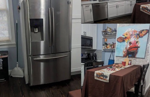 Ampere Apartment | Urban Oasis: Spacious 3-Bedroom Retreat in Newark, Just 30 Minutes from NYC!