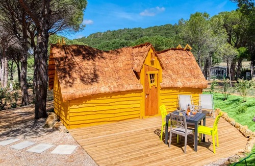 Bizanet House | Ushuaïa Villages Camping Figurotta * - Mobile Home Le Ciel 32m² - 2 bedrooms + air conditioning + TV + uncovered terrace 6 people