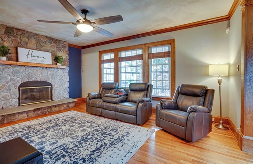 Utica House | Utica Vacation Rental: Gas Grill & Spacious Yard!