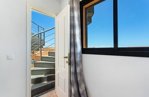 Caleta de Fuste House | Vacation Home 'Casa Miramar' with Sea View, Shared Pool and Private Terrace