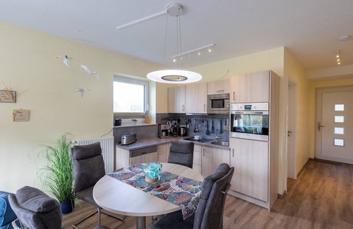 Wremen Apartment | Vacation apartment Wremer Bogen 9-1-1 directly on the mudflats and with terrace.