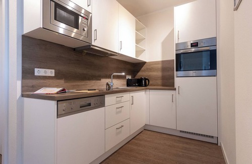 Wremen Apartment | Vacation apartment Deichkieker. Close to the beach and with balcony.