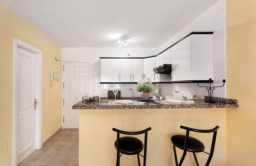Puerto de Santiago Apartment | Vacation Apartment "Sol y Mar" with Shared Pool, Private Balcony & Wi-Fi