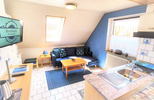 Dornumergrode Apartment | Vacation apartment directly on the North Sea with roof terrace