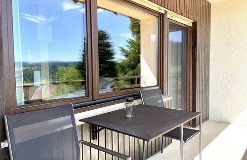 Saig Apartment | Vacation apartment "Das Waldo" with a view of the Black Forest