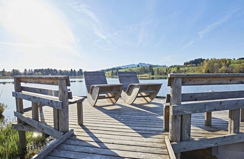 Bad Kohlgrub Apartment | Vacation apartment Hörnle - Guesthouse Alpenglüh'n