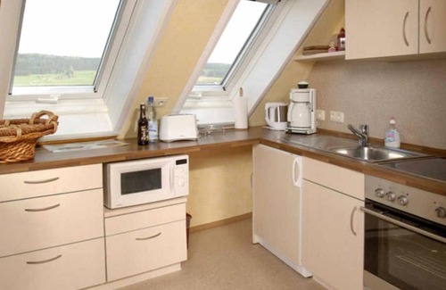 Bischofsgruen Apartment | Vacation apartment 6 upper floor, studio, 1-2 pers. 45 m2 - Ferienwohnungen Familie Fuss