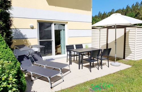 Gelbensande Apartment | Vacation apartment KWE 24EG - "meerLiebe" - 2-room apartment for 3 pers. with WLAN