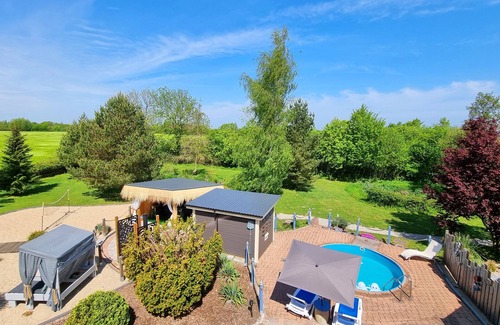 Schwartbuck Apartment | Vacation apartment Ackerblick on a beautiful vacation farm near the Baltic Sea