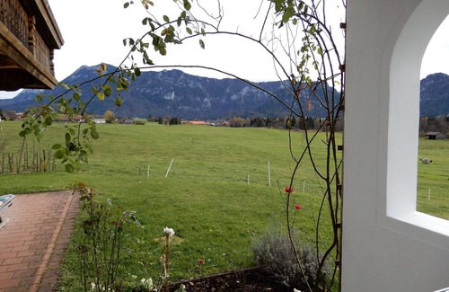 Inzell Apartment | Vacation apartment for 2 people with terrace, sunbathing lawn