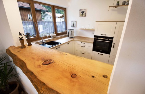 Bibelod Apartment | Vacation apartment "Rauschbergblick" with balcony, two bedrooms, dogs welcome