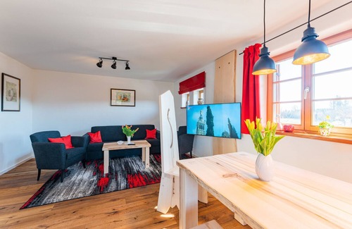 Eggstatt Apartment | Vacation apartment "Stefania" 80sqm, 2 bedrooms, balcony