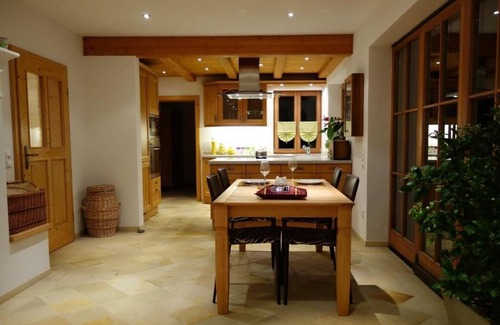 Samerberg Apartment | Vacation apartment with separate bedroom, sofa bed in the living room, wood-burning stove