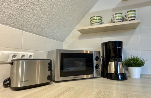 Carolinensiel Apartment | Vacation apartment with approx. 54sqm, for up to 2 persons, on the outskirts of the village.