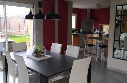 Saint-Meloir-des-Ondes House | Vacation home with above-ground pool