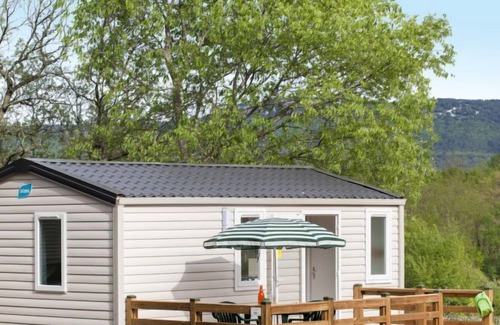 Saint Alban Auriolles House | Vacation home Camping Caravaning (AAR352) in St-Alban-Auriolles - 4 persons, 2 bedrooms