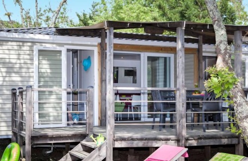 Saint Alban Auriolles House | Vacation home Camping Caravaning (AAR353) in St-Alban-Auriolles - 6 persons, 2 bedrooms