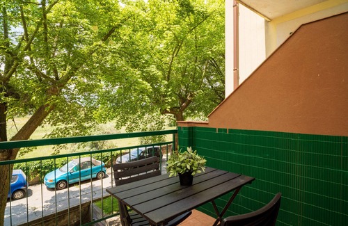 Porticato House | Vacation Home "Casa Lina" with Private Balcony & Shared Pool