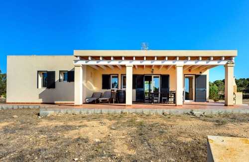 Formentera House | Vacation Home "Es Camp" with 2 Private Terraces & Wi-Fi