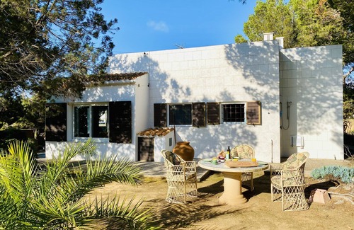 Formentera House | Vacation home with sea views and large plot directly on Playa Migjorn