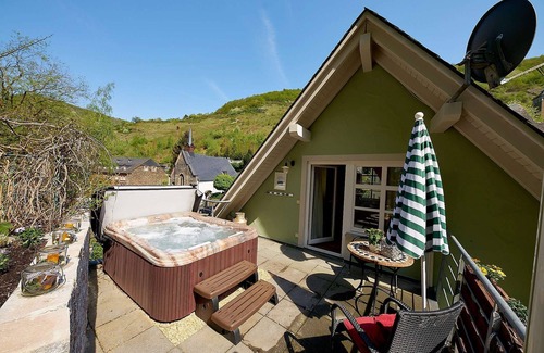 Bernkastel House | Vacation home in historic Bernkastel on the Moselle River with whirlpool and sauna.