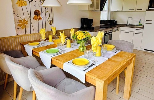 Plau am See House | Vacation home "MarthaSee" in the first row with a panoramic view of Lake Plau
