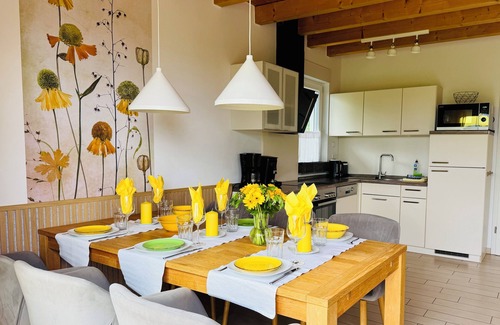 Plau am See House | Vacation home "MarthaSee" in the first row with a panoramic view of Lake Plau