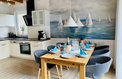 Plau am See House | Vacation home "MinaSee" directly on Lake Plau