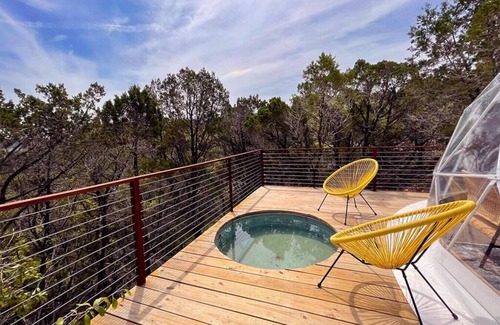 Oatmeal Apartment | Vagary: Luxury Glamping in Treetop Dome + Dip Pool