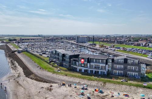 Sint-Annaland Apartment | Vakantiewoning aan het water 'Oester Oase' - met 2 balkons - Vista Maris - Nr 36